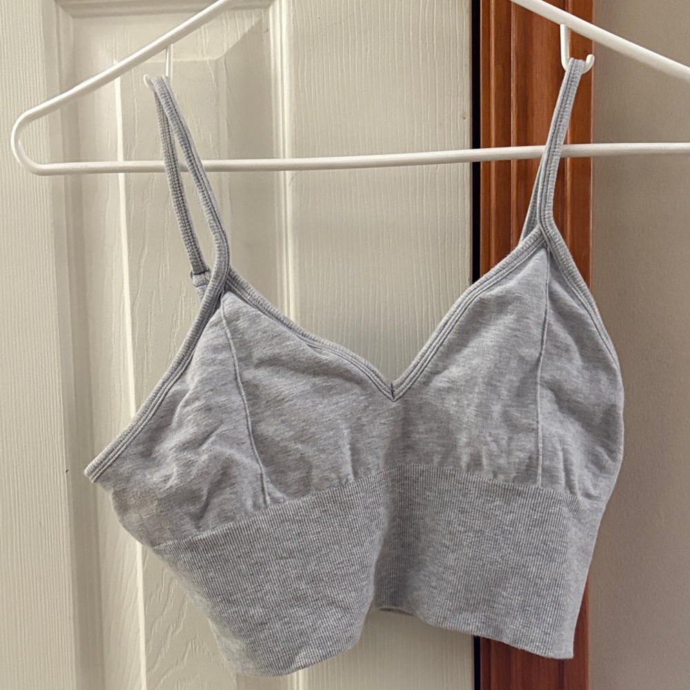 ALO Yoga Light Gray Women's Bralette